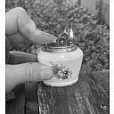 Ceramic Table French Lighter Pat .No 336415 - 1 small