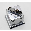 ​Unique Unbranded Automatic Table Petrol Lighter Dice 1950S France Works cool! - 7 small