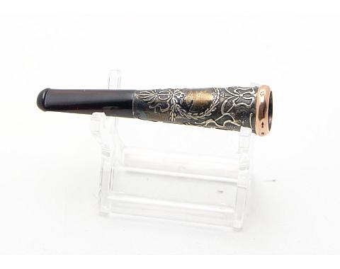 Beautiful Art Nouveau French Cigarette Holder Gold Ring
