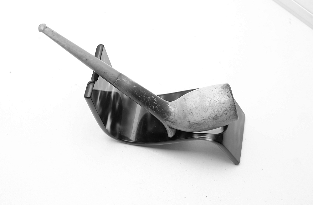 ​Antique Meerschaum French Long Tobacco Smoking Pipe Amber Stem - 5