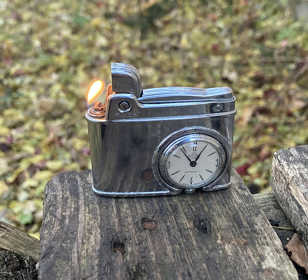 Lighter Buler with watch 1960-1970 - 7