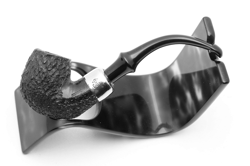 ​Silver Match Montreal Bent Billiard Vintage Smoking Pipe Restored! - 1