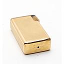 ​Flaminaire Quercia Gold Plated 10mk 1950s Gas Vintage Lighter Works good! - 5 small