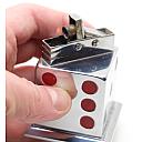​Unique Unbranded Automatic Table Petrol Lighter Dice 1950S France Works cool! - 8 small