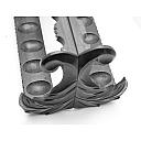 Unbranded Beautiful Wooden Pipe Stand for 10 Pipes Vintage! - 5 small