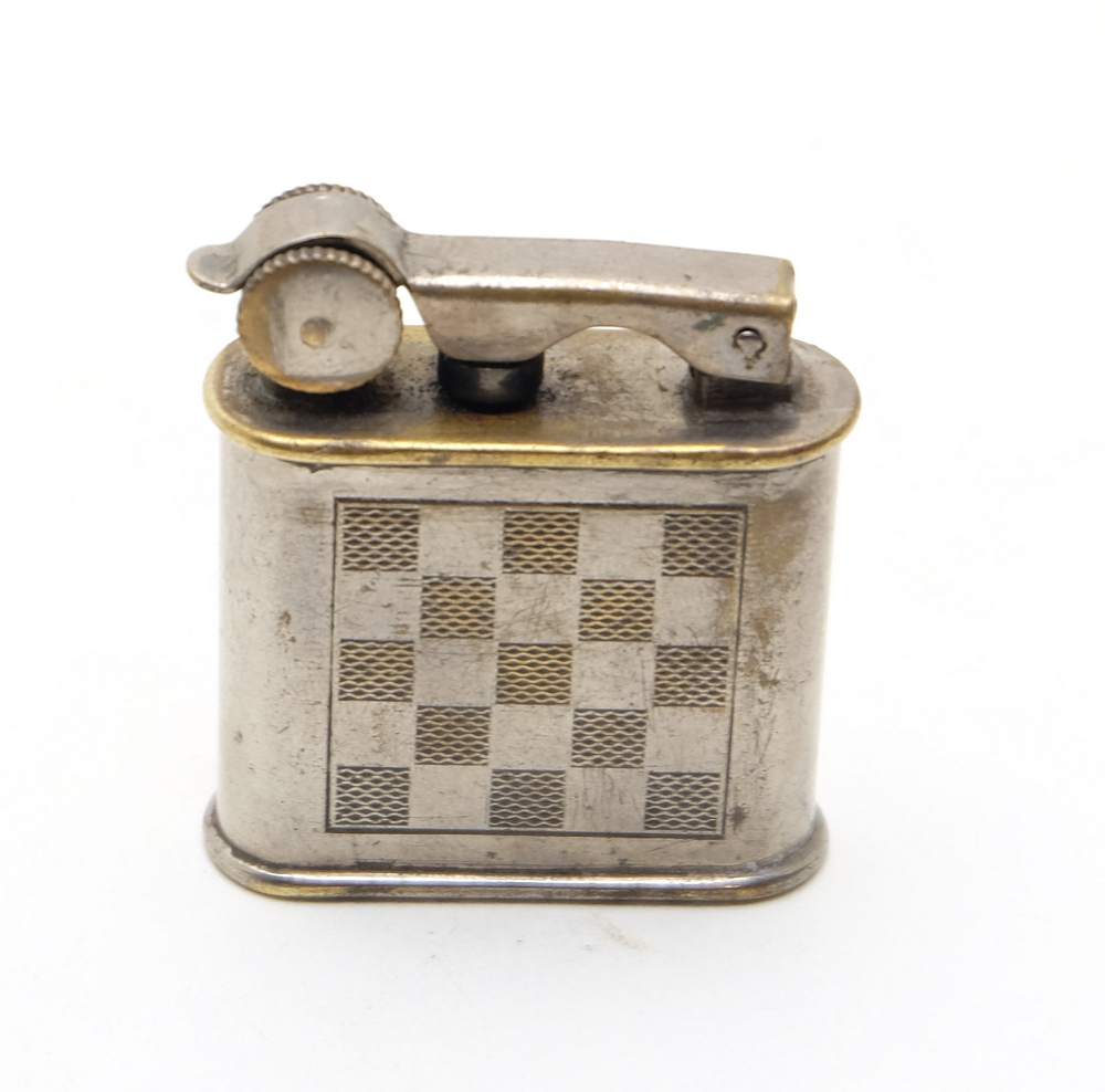 MD Vulcano Vintage Petrol Lighter 1940s Made in France Works great! - 3