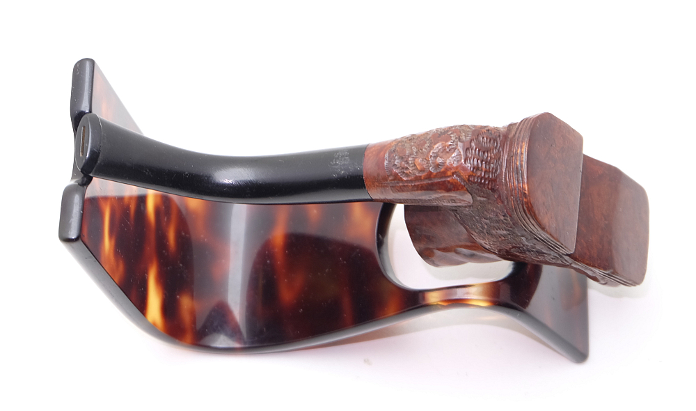 ​Boot Genuine Briar Foreign Smoking Pipe Vintage! - 6