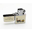 ​Coronet Rocky 1950s Japan Vintage Petrol Lighter Works great! Rare! - 3 small