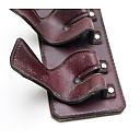 ​Pipe Stand Leatherette Vintage for two pipes - 6 small
