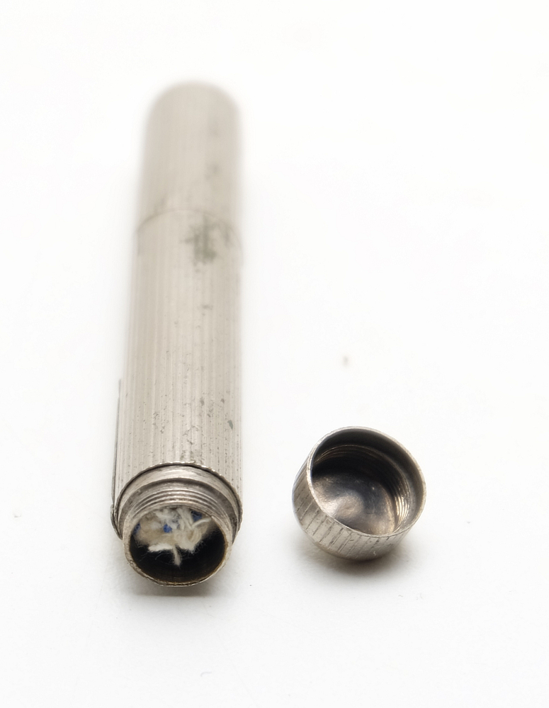 Unbranded French Vintage Petrol Striker Lighter VERY RARE! Needs restoration! - 8