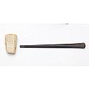 Long Meerschaum French Vintage Tobacco Smoking Pipe - 6 small