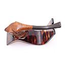 Men Head Bruyere Fine St.Claude Vintage Smoking Tobacco Pipe - 4 small