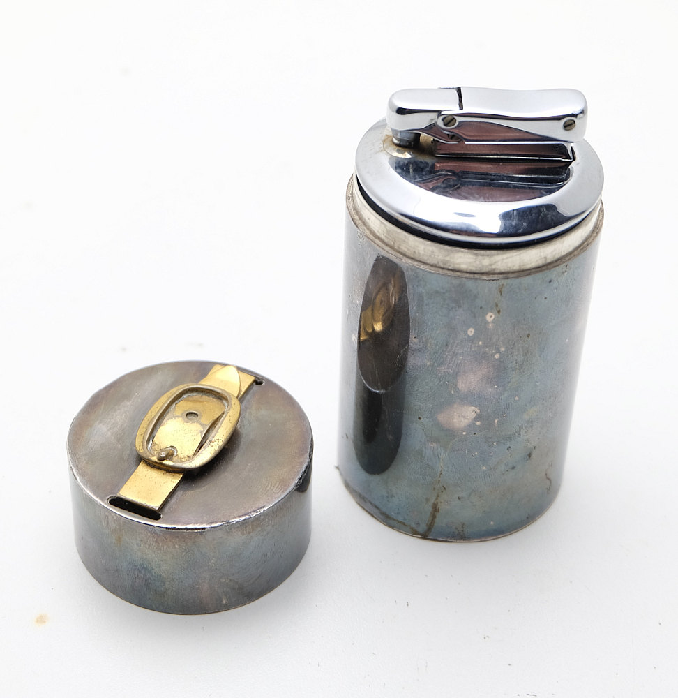 ​Hermes Solid Silver Table Gas Lighter 1960s VERY RARE! - 9