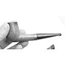 Antique Meerschaum Billiard Vintage Tobacco Smoking Pipe - 3 small