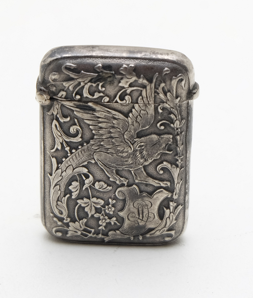 ​Solid Silver Petrol Matchbox/Lighter France - 5