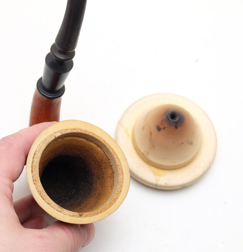 ​Big Calabash Sherlock Holmes Smoking Vintage Pipe - 6
