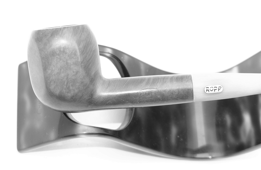 Ropp Grand Luxe 99 Panel Billiard Vintage Smoking Pipe Restored! - 3