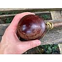 Big French Cherrywood Pipe 650 mm - 5 small