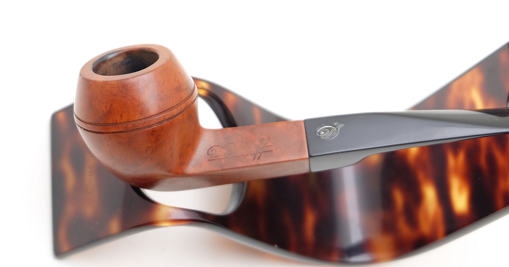 Davidoff 411 Hand Cut Bulldog Vintage Smoking Pipe Restored! - 2