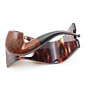​Bent Billiard Vintage French Smoking Pipe La Glorieuse Patent 203 - 1 small