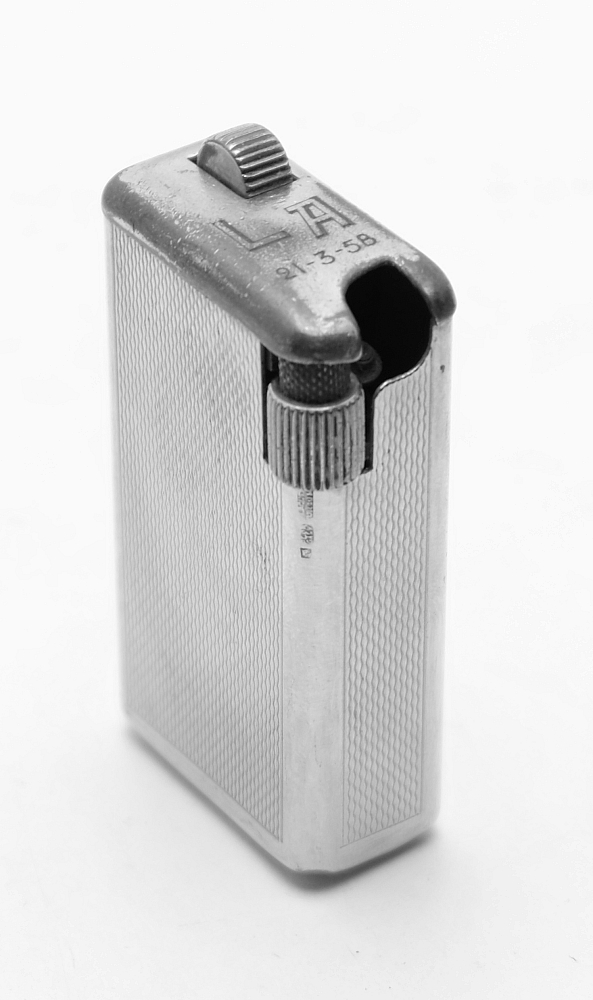Flaminaire Quercia Gold Plated 10mk 1950s Gas Vintage Lighter Works good! - 2