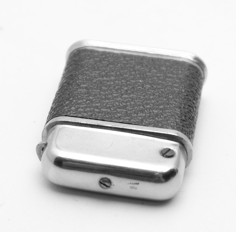 Flamidor Junior Art Deco Vintage Petrol Lighter Works good! - 6