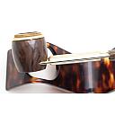 Jima Modele depose Vintage Smoking Tobacco Pipe Gold Brown - 2 small
