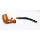 ​Unsmoked Ceramic French Vintage Tobacco Smoking Pipe - 6 small