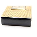 Lancel Cigarette Box With Clock/Alarm Works Good! With small crack un plastic! - 6 small