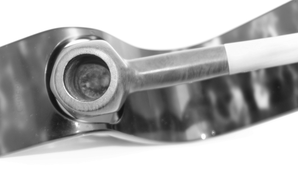 Ropp Grand Luxe 99 Panel Billiard Vintage Smoking Pipe Restored! - 5