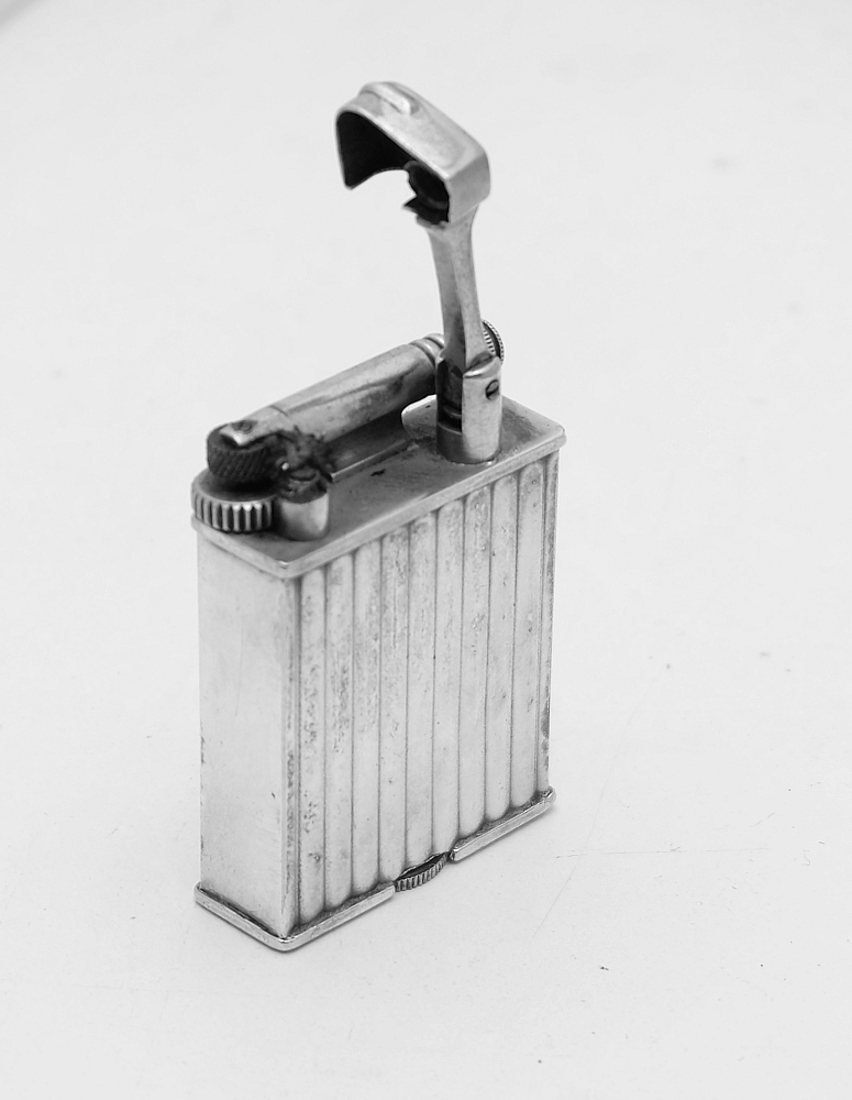 ​Parker Alfred Dunhill Paris Fab.Francaise Petrol Lighter Rare! Works good! - 1