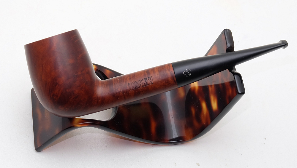 ​Billiard Vintage Tobacco Smoking Pipe de Roi Fully Restored - 1