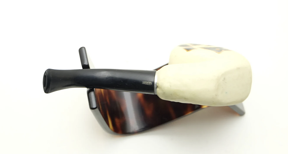 Unsmoked ​French Ceramic Tobacco Smoking Pipe - 4