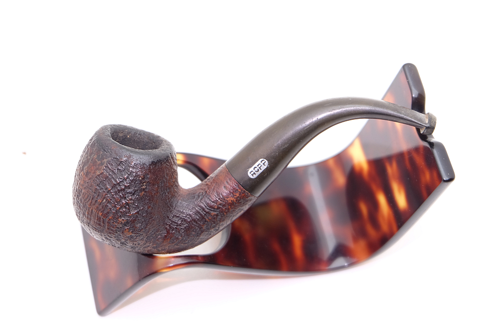 Ropp Pompe 66 Bent Billiard Vintage Tobacco Smoking Pipe - 1