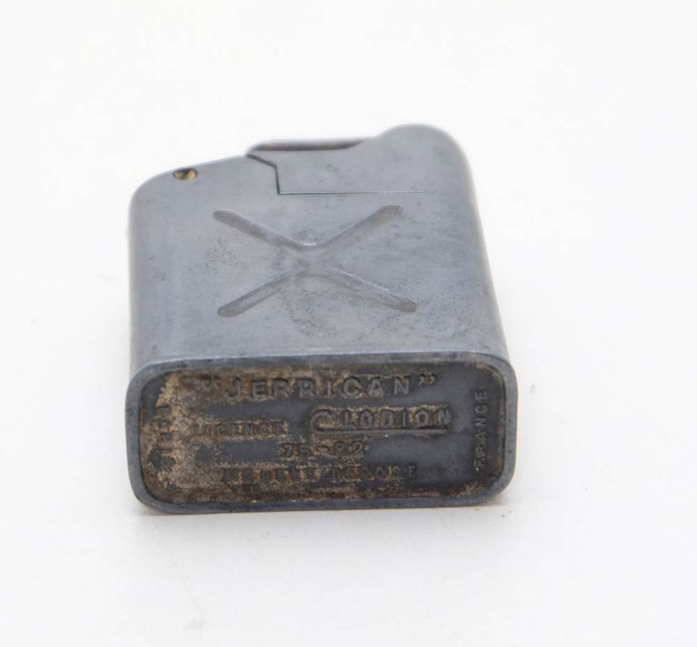 Clodion ​Jerrican Petrol Lighter 1940-1950S France Depose Extremelly Rare - 5