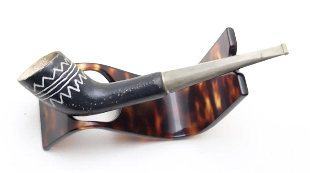  ​Nice Vintage Smoking Pipe Gwen France - 2