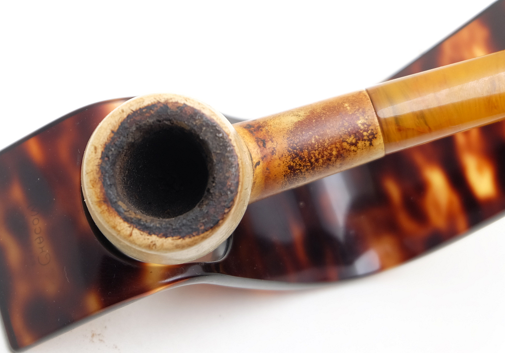 ​​Antique Meerschaum Billiard Vintage Smoking Pipe - 4
