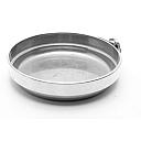 Hermes Set Solid Silver Lighter and Metal Gold Plated Ashtray 1960s - 5 small