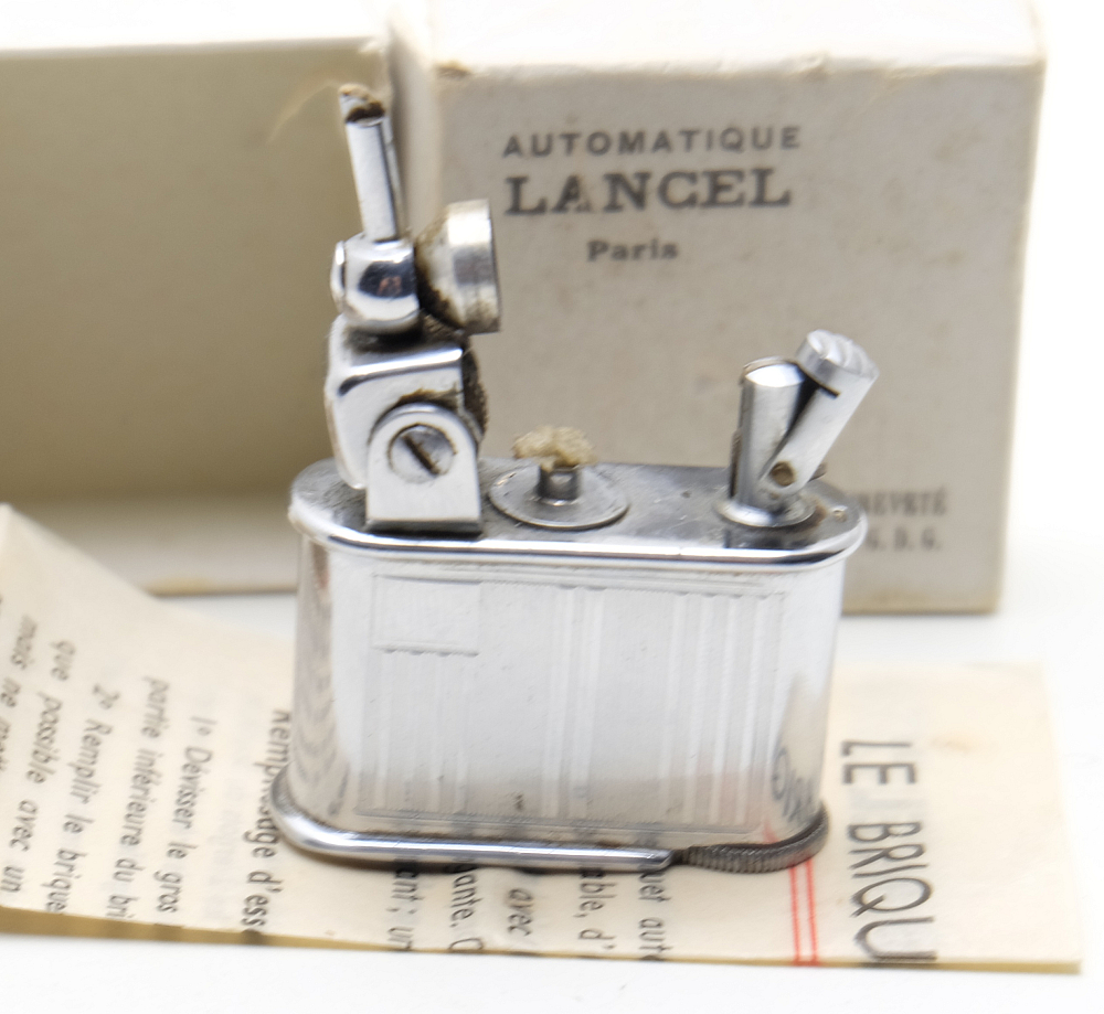 ​​Lancel Automatic Petrol Lighter 1930s With box and instruction - 7