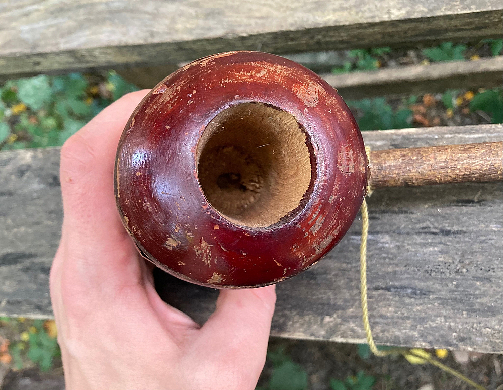 Big French Cherrywood Pipe 650 mm - 4