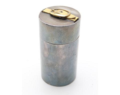 ​Hermes Solid Silver Table Gas Lighter 1960s VERY RARE!