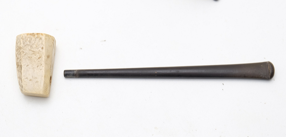 ​Long Meerschaum French Vintage Tobacco Smoking Pipe - 6