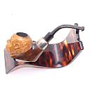 Unbranded Men Head Carved Vintage Smoking Tobacco Pipe - 1 small