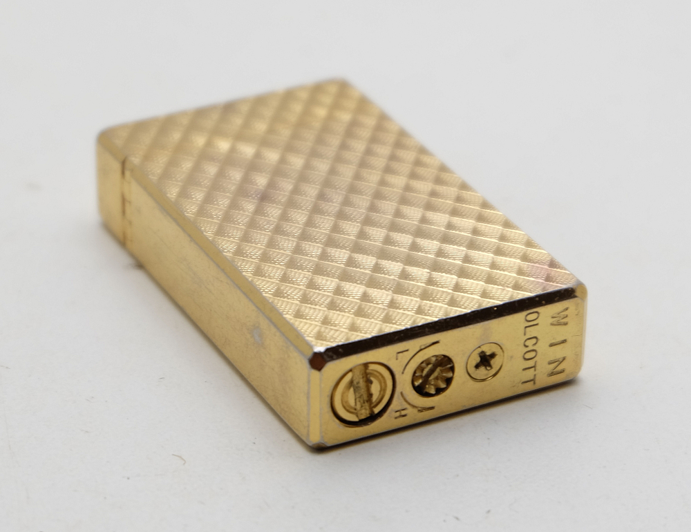 ​Win Olcott Vintage Japan Gas Lighter Works good! Fully Serviced! - 7