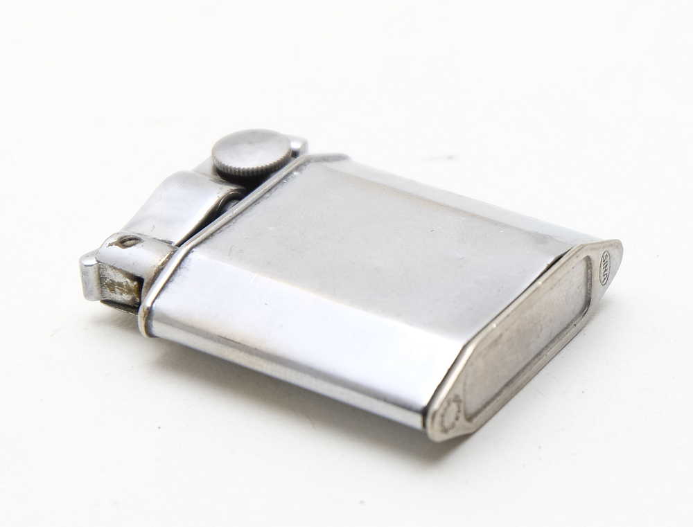 Sina Modele Depose French Vintage Petrol Lighter 1940-1950s Works great! - 8