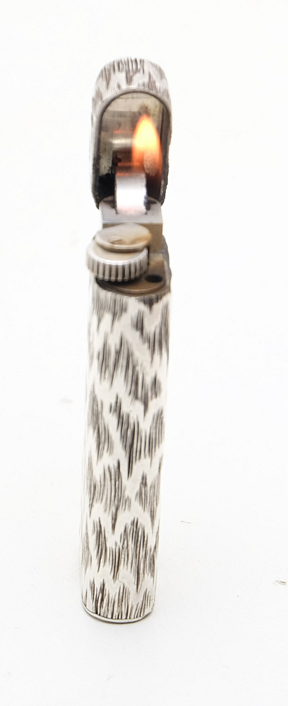 ​Cartier Sterling Silver 925 Vintage Gas Lighter With Box! Works! Fully Serviced! - 3