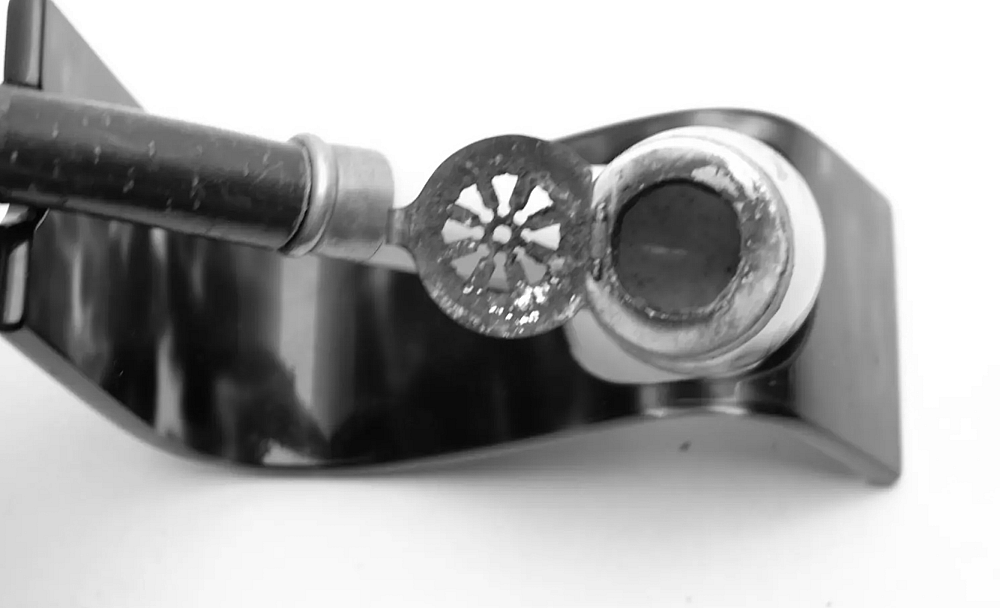 Hunter Nice Vintage Smoking Pipe Porcelaine EP Ring - 6