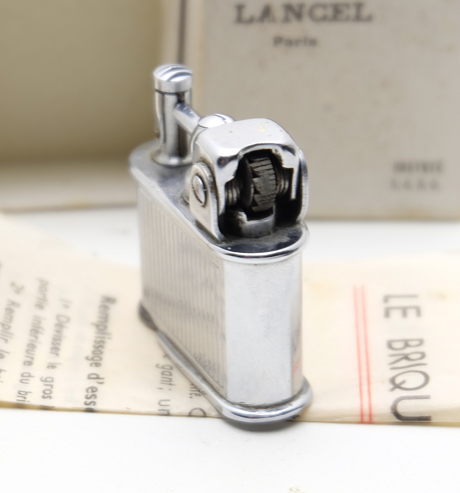 ​​Lancel Automatic Petrol Lighter 1930s With box and instruction - 2