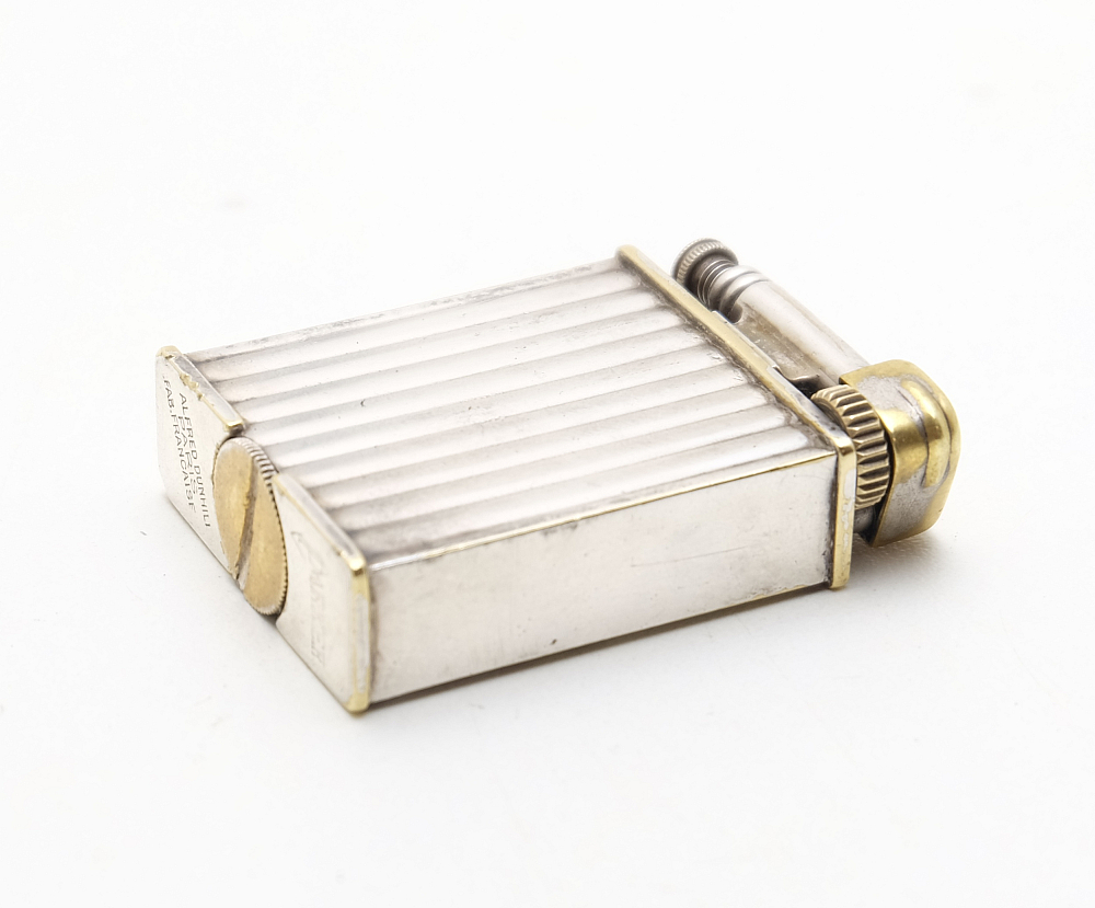​Parker Alfred Dunhill Paris Fab.Francaise Petrol Lighter Rare! Works good! - 6