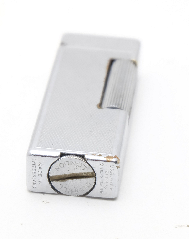 ​Dunhill Rollalite 1970s Petrol Lighter Rare! Works good! - 4